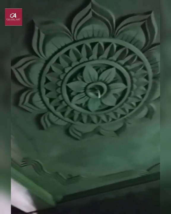 Cement flower design | How to make cement flower ceiling design | सीमेंट फ्लावर सिलिंग डिजाइन | excellent hand made workship | ceiling art