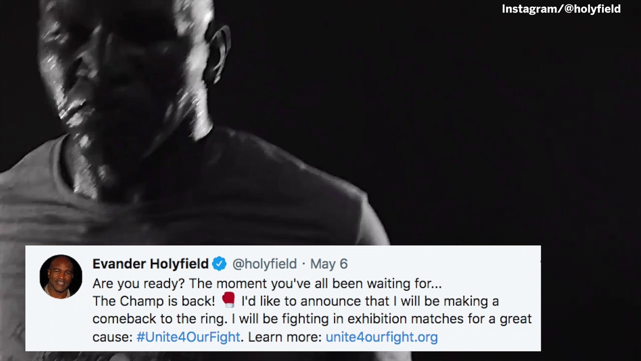 Are We About To See Evander Holyfield-Mike Tyson Trilogy?