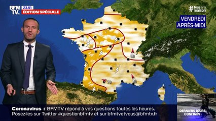 La météo pour ce vendredi 8 mai 2020