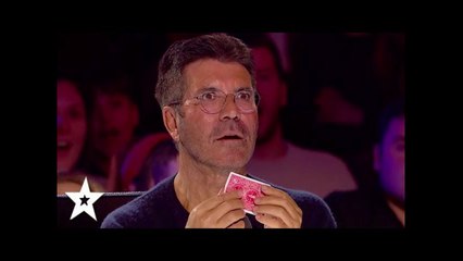Simon Cowell in SHOCK Over Magic Card Trick! | Got Talent Global