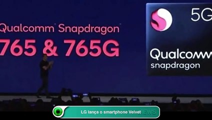 LG lança o smartphone Velvet