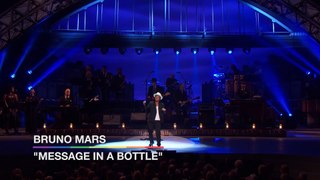 2014 - Sting Tribute - So Lonely & Message In A Bottle - Bruno Mars
