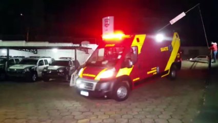 Briga de cunhados: Um dos rapazes teria sido ferido com arma branca e precisou de atendimento do Siate