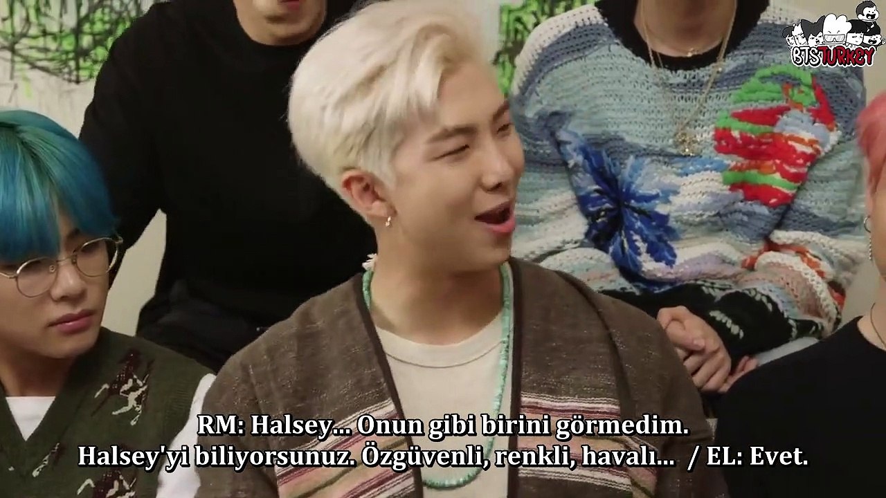[19.04.2019] BTS Talks "Boy With Luv," World Tour, Working With Halsey + More (Türkçe Altyazılı)