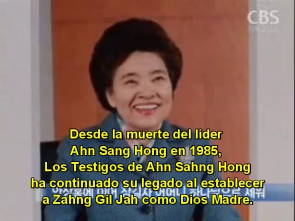 [Español] Noticiero CBS (Corea del Sur) La Secta de La IDDSMM. 2014
