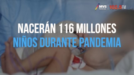 Nacerán 116 millones niños durante pandemia