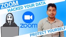 Hacked Your All Data || ZOOM Cloud Meeting Hacked 5 Lakhs  Data || Be Safe & Be Secure ||