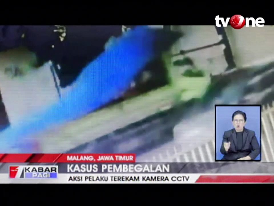 Aksi Begal Terekam CCTV, Pelaku Berhasil Ditangkap