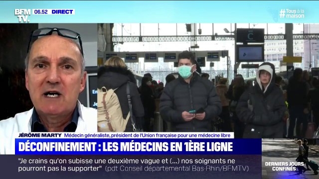 Déconfinement: Jérôme Marty, médecin généraliste, assure ne pas avoir de garantie quant à la non-violabilité du secret médical