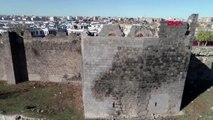 Diyarbakır ? Tarihi Diyarbakır Surları'ndan taş hırsızlığı