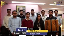 NIET SUCCESS 2020 _ B.TECH - Computer Science Engineering