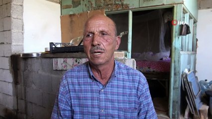 15 yıldır metruk binada yaşıyor