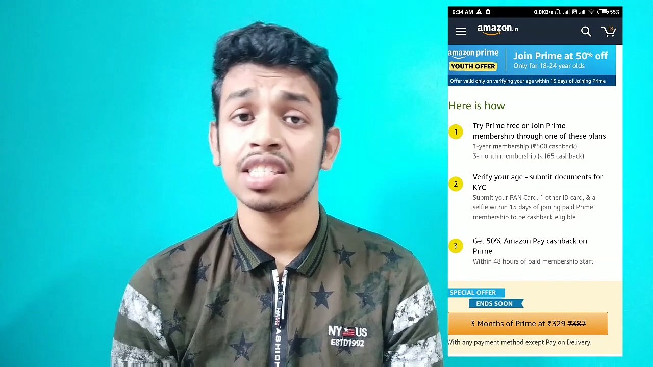 Amazon Free Membership,Tic toc 2 Milion, Whatsapp-Facebook Messenger Room,Vodafone  ,BSNL Cashback