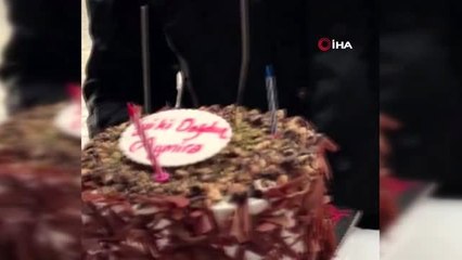 Bolu'da, 2 yaşındaki Aymira'ya polis ekiplerinden doğum günü sürprizi