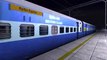 Dangerously high speed train crossings in Indian Train Simulator - Indian Railwa_HD