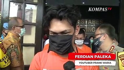 Ferdian Paleka Minta Maaf, Mengaku Lakukan Prank Untuk Hiburan
