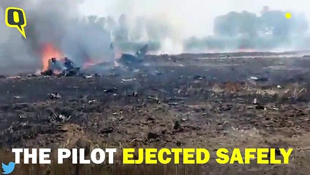 IAF MiG-29 Aircraft Crashes in Punjab, Pilot Ejects Safely