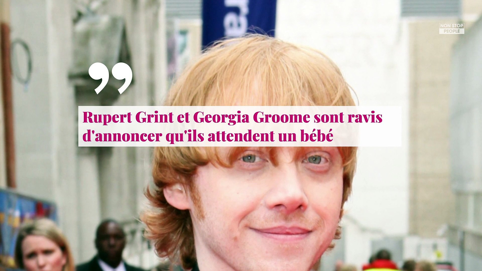 Rupert Grint La Star D Harry Potter Papa Le Sexe Du Bebe Devoile Video Dailymotion