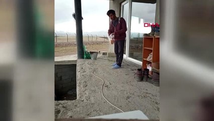 Ardahanlı Sercan'ın tilkiyle dostluğu