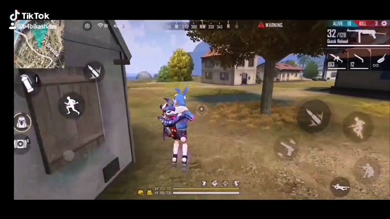 Playing free fire