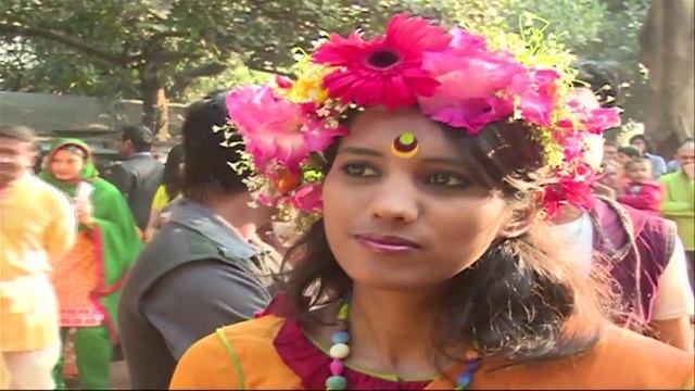 Basanta Utsav Celebration of Bangladesh. বসন্ত উৎসব উদযাপন