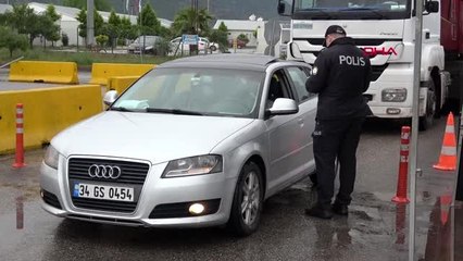 ANTALYA Haftanın son gününde Antalya'ya giriş- çıkışlarda trafik sakin