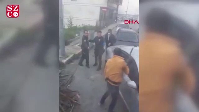 Bekçi tartıştığı kişiye önce biber gazı sıktı sonra bacağından vurdu