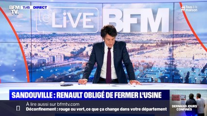 Sandouville: Renault obligé de fermer l'usine (3) - 08/05