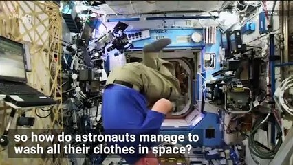 Laundry Day in Space: How Do Astronauts Wash Their Clothes?