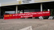 Covid-19 : la CGT parvient à faire fermer l'usine Renault de Sandouville