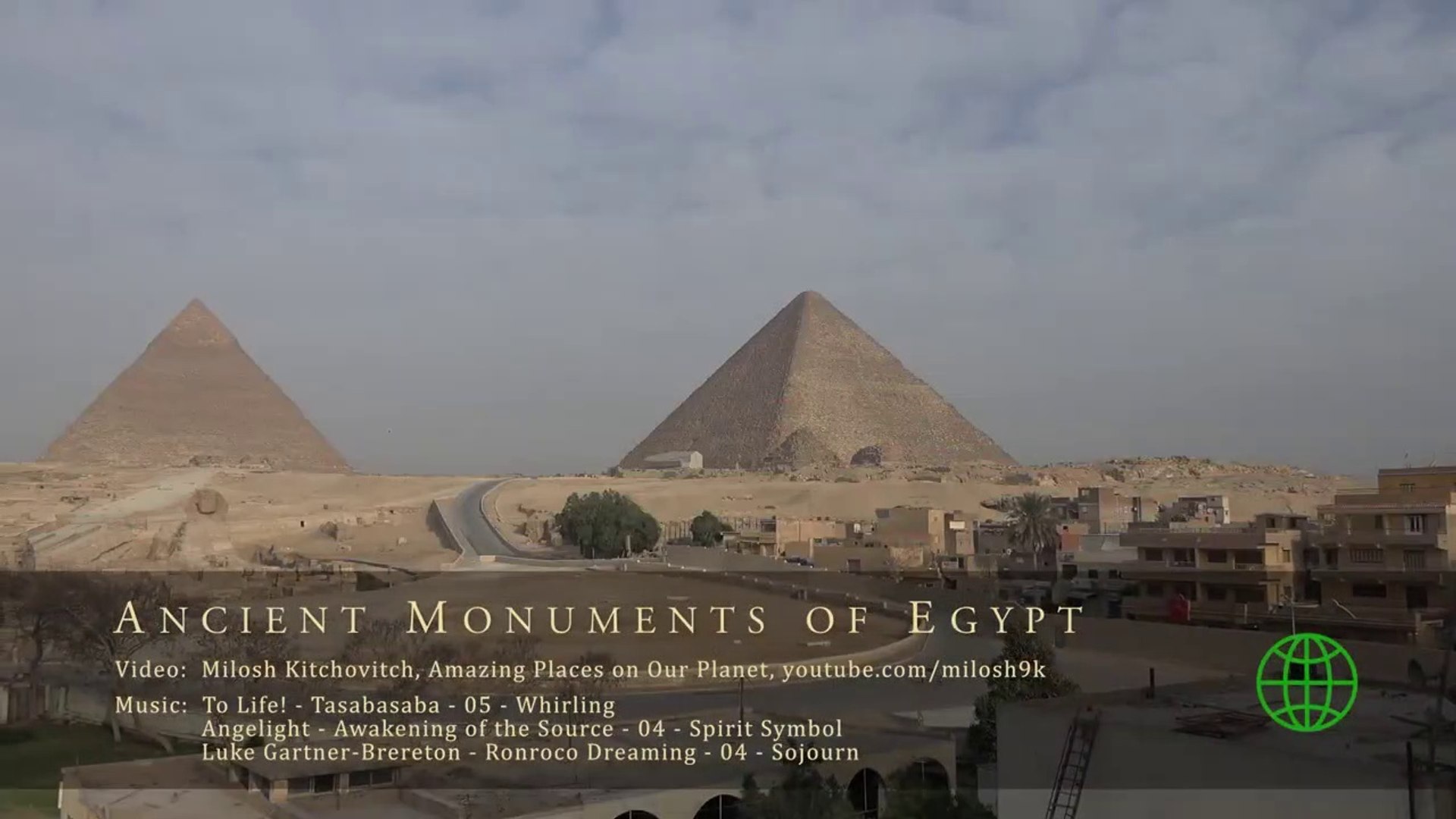 ⁣Ancient Monuments of Egypt in 4K Ultra HD