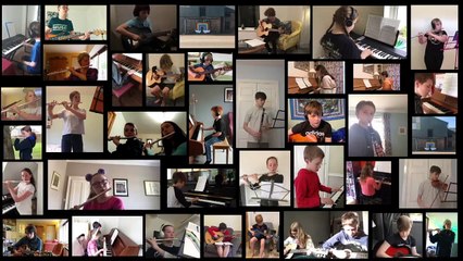 Watch as East Lothian music school play touching Over The Rainbow tribute to thank key workers
