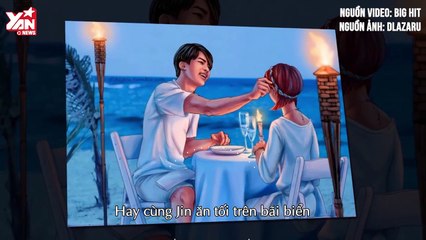 [GÓC FANMADE K-POP] #1 Thắc mắc không biết hẹn hò với BTS thì sẽ như nào? Fan-art sau đây sẽ cho bạn câu trả lời!