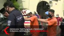 Tertunduk, Ferdian Paleka Ditahan di Polrestabes Bandung