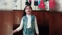 - Azerbaycanlı küçük kızdan Türk ordusuna 'Karabağ' çağrısı