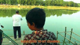 catla fishing videos youtube | hunting ande fishing by rod and hook  fish hunter by roj