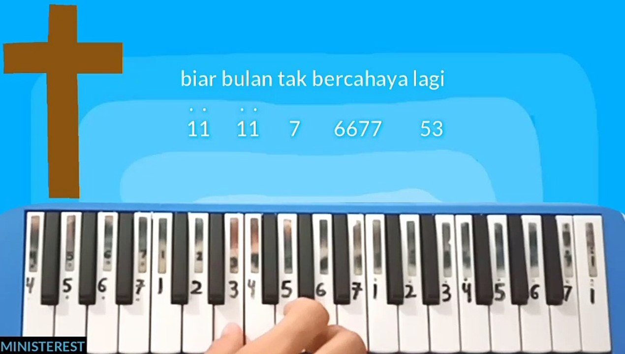 NOT PIANIKA LAGU BIAR BUMI AKAN BERLALU [JCLF] | LAGU ROHANI