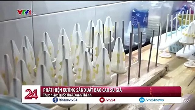 Phát hiện và triệt phá xưởng sản xuất bao cao su giả có quy mô lớn