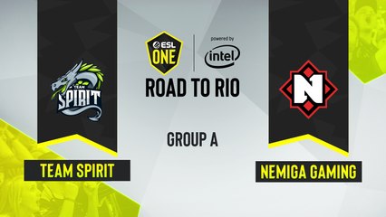 CSGO - Team Spirit vs. Nemiga Gaming [Inferno] Map 1 - ESL One Road to Rio - Group A - CIS