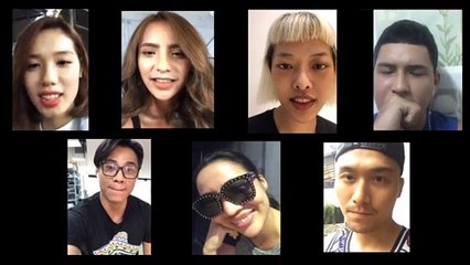 Biểu cảm của Top 35 thí sinh khi được kết quả The Face 2108