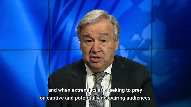 COVID-19 Has Unleashed 'Tsunami Of Hate And Scaremongering,' Says U.N. Chief