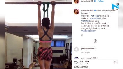 Whoa! Sara Ali Khan doing pull-ups is the inspiration you need right now