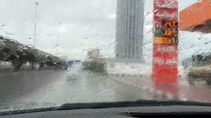 Raining In Al-Khobar