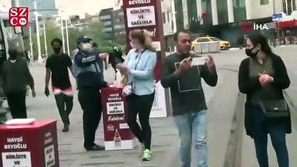 İstiklal Caddesi’nde 3 metre kuralı
