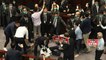 Scuffles at Hong Kong’s Legislative Council over control of House Committee meeting