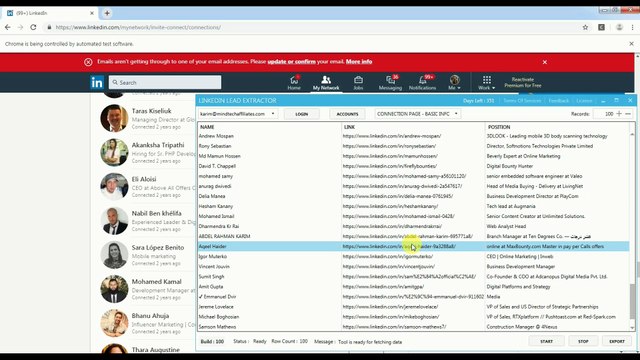 LinkedIn Lead Extractor