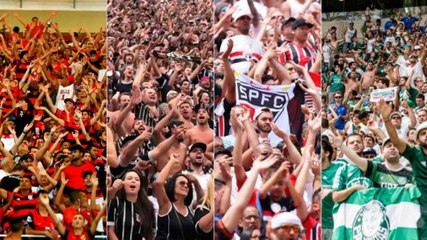 O ranking digital dos clubes brasileiros no mês de abril