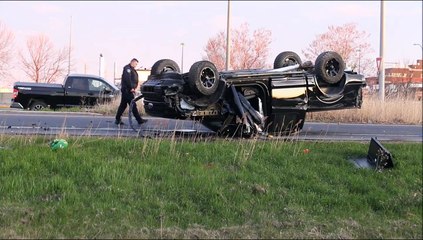 Poursuite policière à Candiac