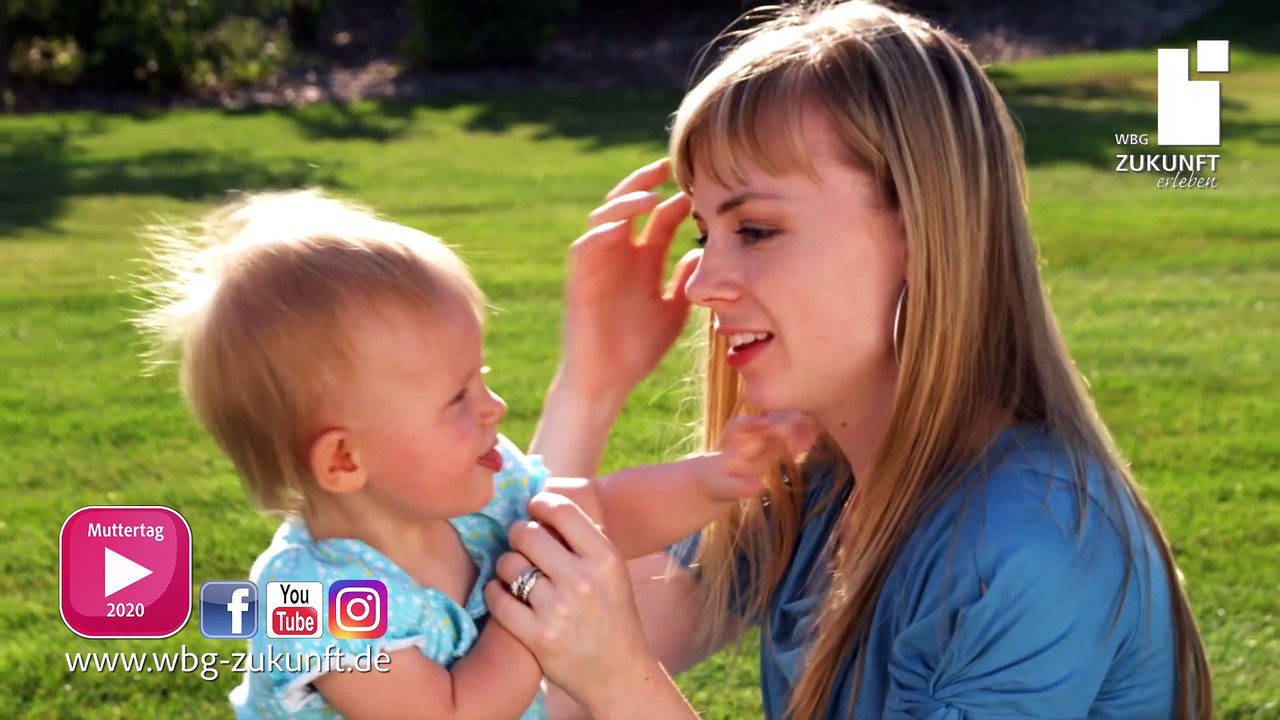 Muttertag 2020 - Glückwünsche der WBG Zukunft - Muttertagsvideo von Karrideo Imagefilm-Produktion©®™
