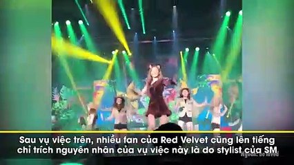 Red Velvet bị quấy rối tình dục thậm tệ trên MXH do stylist cho mặc trang phục diễn quá ngắn